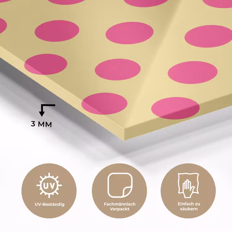 Roze - Stippen - Geel plexiglas 5mm klein 11 -wsfeer2_DE