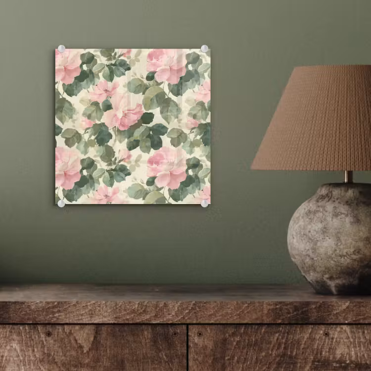 Rozen - Botanisch - Roze plexiglas 5mm klein 11 -sfeer3