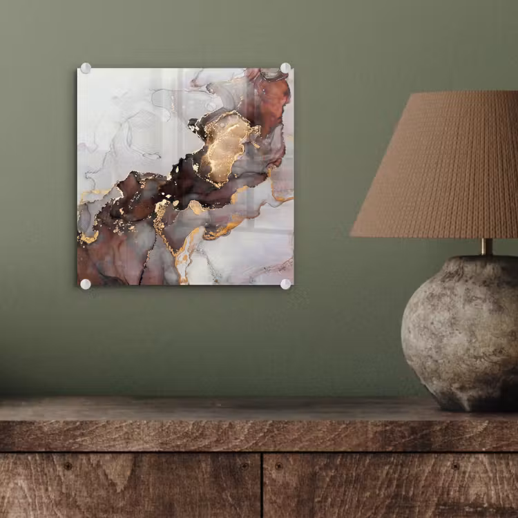Rood - Marmer - Goud plexiglas 5mm klein -sfeer3