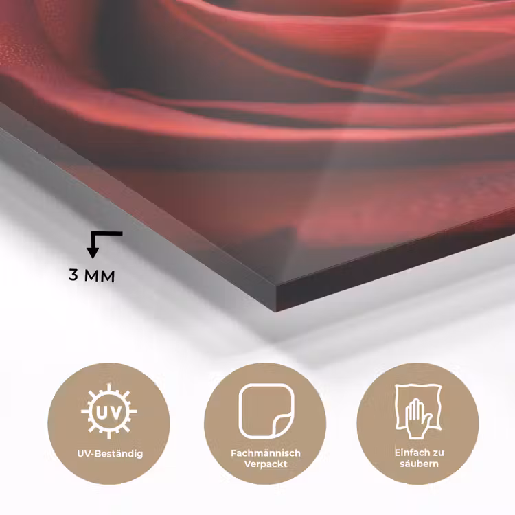 Rood - Roos - Romantisch plexiglas 5mm klein -wsfeer2_DE