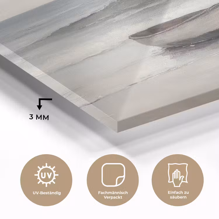 Roeiboot - Zee - Horizon plexiglas 5mm klein -wsfeer2_DE