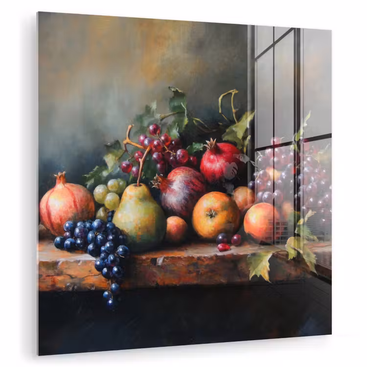 Rustiek - Stilleven - Fruit plexiglas 5mm klein -zzzproduct_nieuw