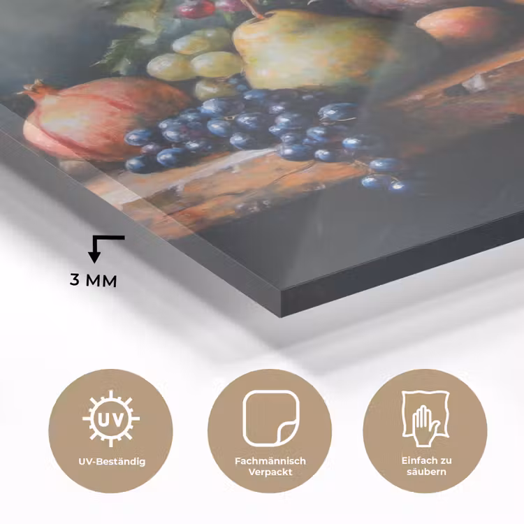 Rustiek - Stilleven - Fruit plexiglas 5mm klein -wsfeer2_DE