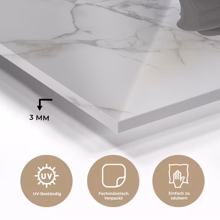 Schaakstuk - Loper - Zwart - Marmer plexiglas 5mm klein -wsfeer2_DE