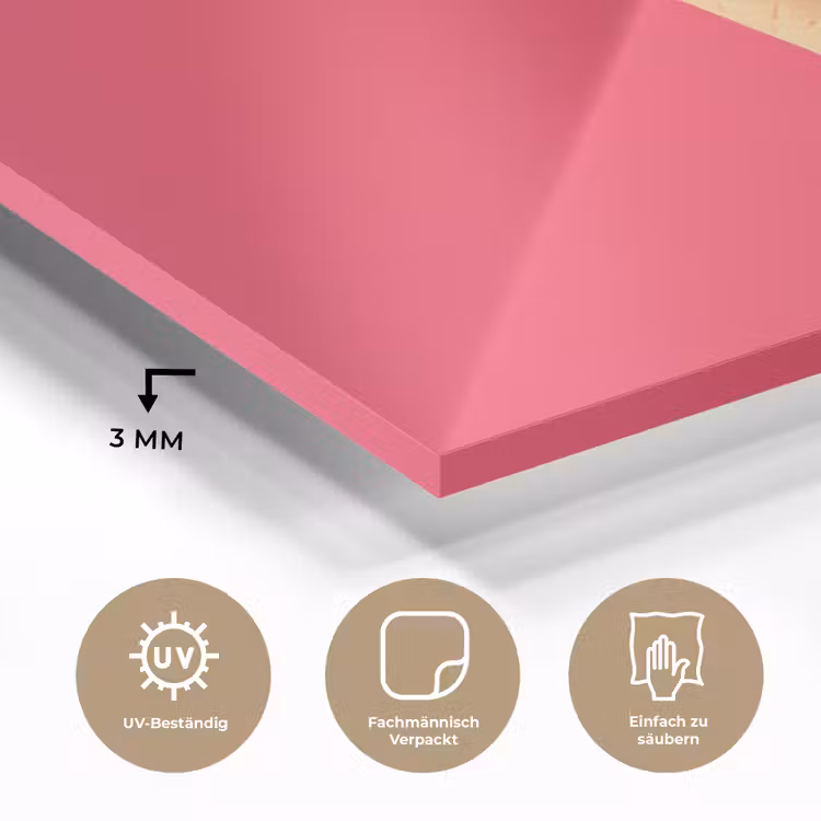 Schepijs - Roze - Hoorntje plexiglas 5mm klein -wsfeer2_DE