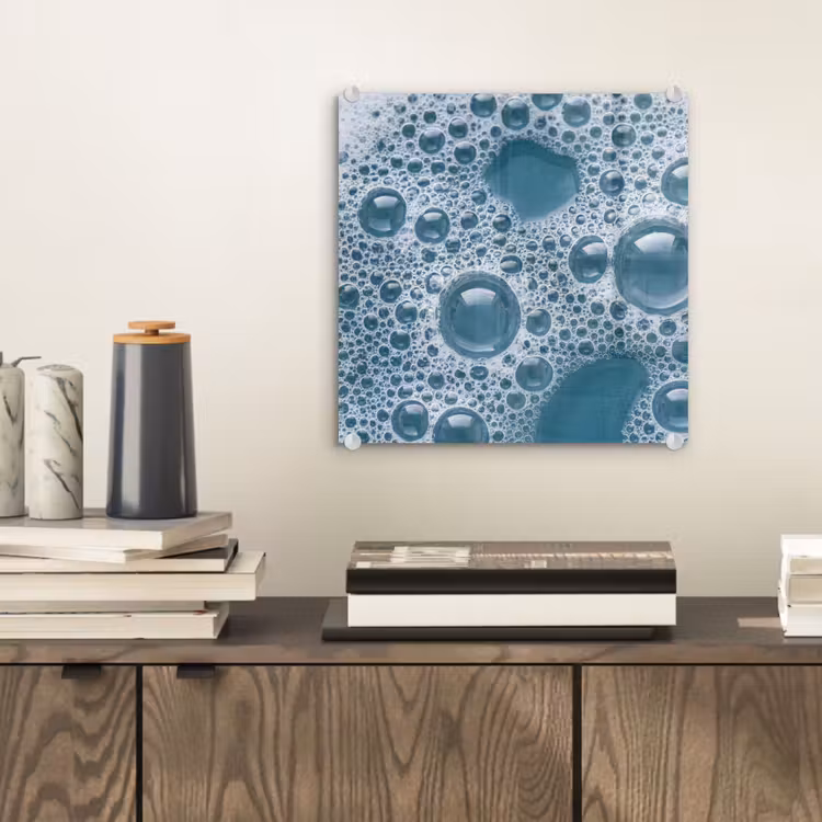 Schuim - Water - Textuur plexiglas 5mm klein -sfeer1