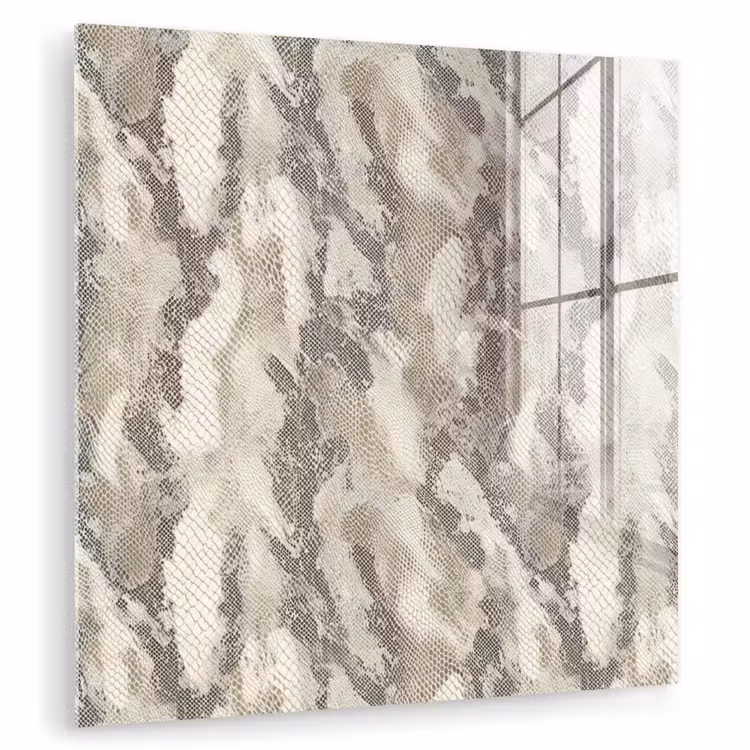 Slang - Patroon - Taupe plexiglas 5mm klein 11 -zzzproduct_nieuw