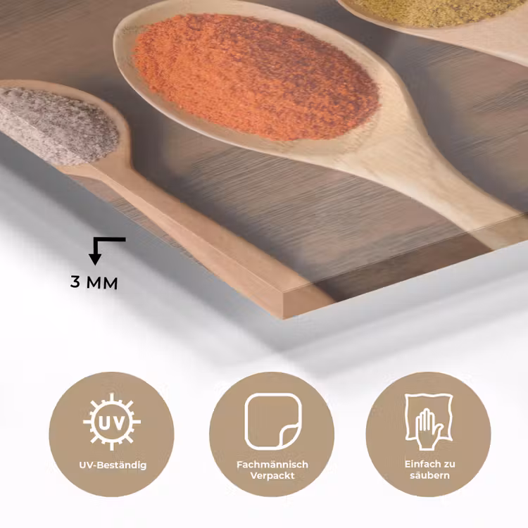 Pollepel - Kruiden - Eten - Specerijen - Tafel plexiglas 5mm klein -wsfeer2_DE