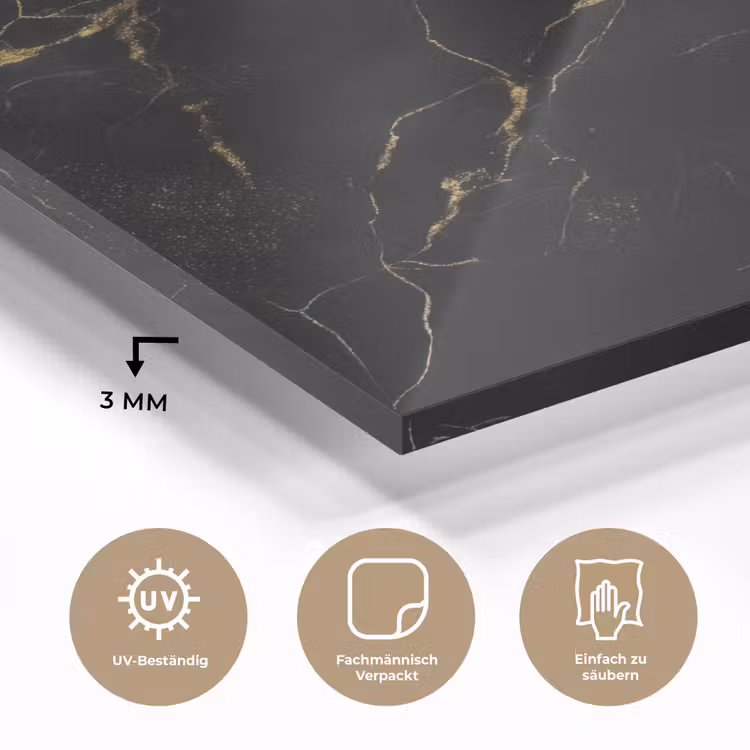 Zwart marmer - Gouden aders - Klassiek plexiglas 5mm klein -wsfeer2_DE