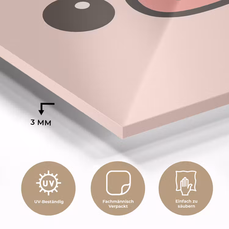 Varken - Roze - Minimalistisch plexiglas 5mm klein -wsfeer2_DE