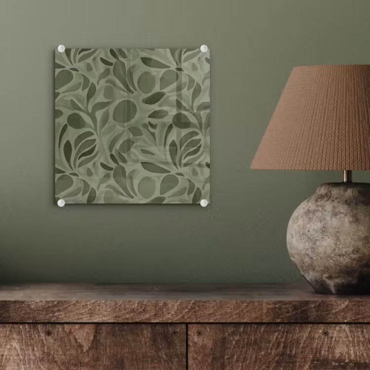 Sereen - Bladeren - Groen plexiglas 5mm klein 11 -sfeer3