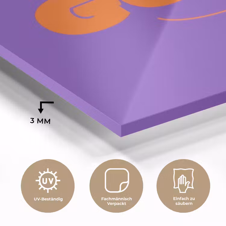 See the good - Oranje - Paars - Smiley plexiglas 5mm klein -wsfeer2_DE