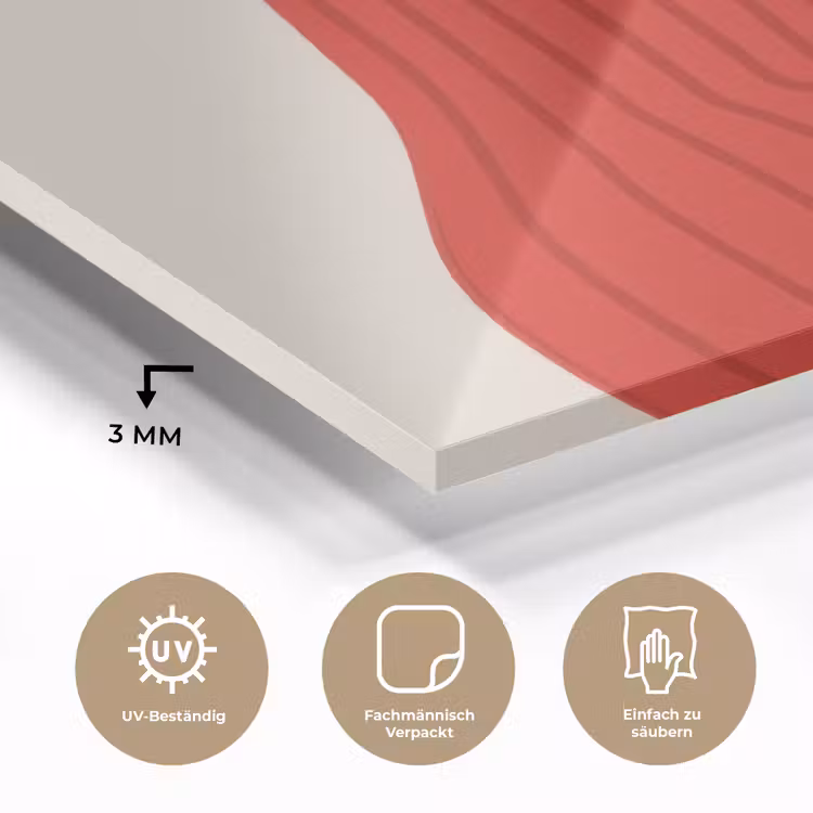 Silhouet - Hond - Trui - Rood plexiglas 5mm klein -wsfeer2_DE