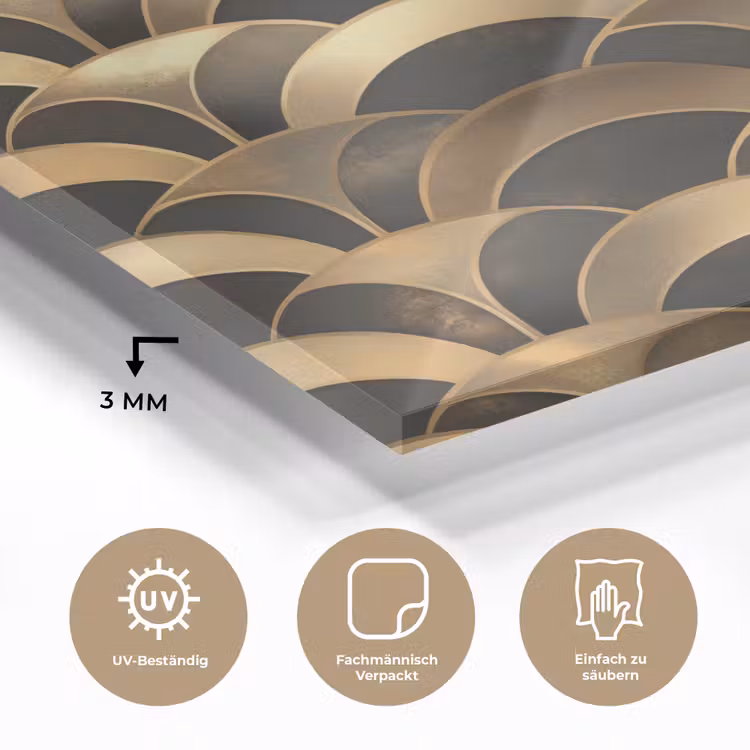 Schubben - Structuur - Goud plexiglas 5mm klein 11 -wsfeer2_DE