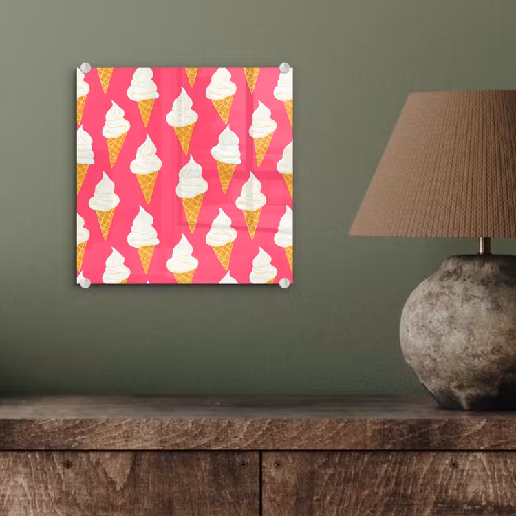 Softijs - Horentje - Roze plexiglas 5mm klein 11 -sfeer3