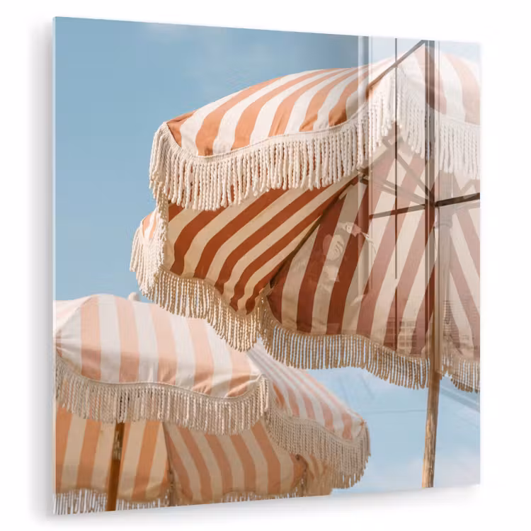 Parasol - Lucht - Rood plexiglas 5mm klein -zzzproduct_nieuw