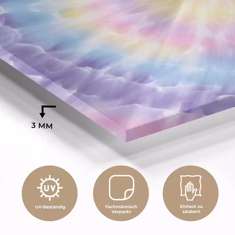 Spiraal - Tie dye - Pasteltinten plexiglas 5mm klein -wsfeer2_DE