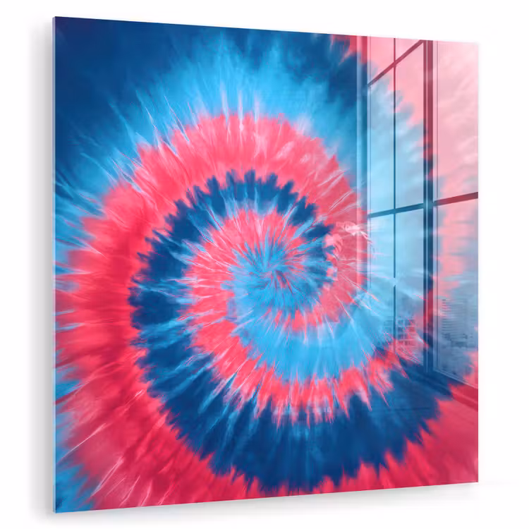 Spiraal - Roze - Draaiend plexiglas 5mm klein -zzzproduct_nieuw