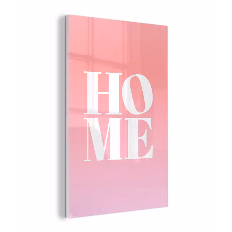 Home - Letters - Groot - Roze plexiglas 5mm klein -z3d