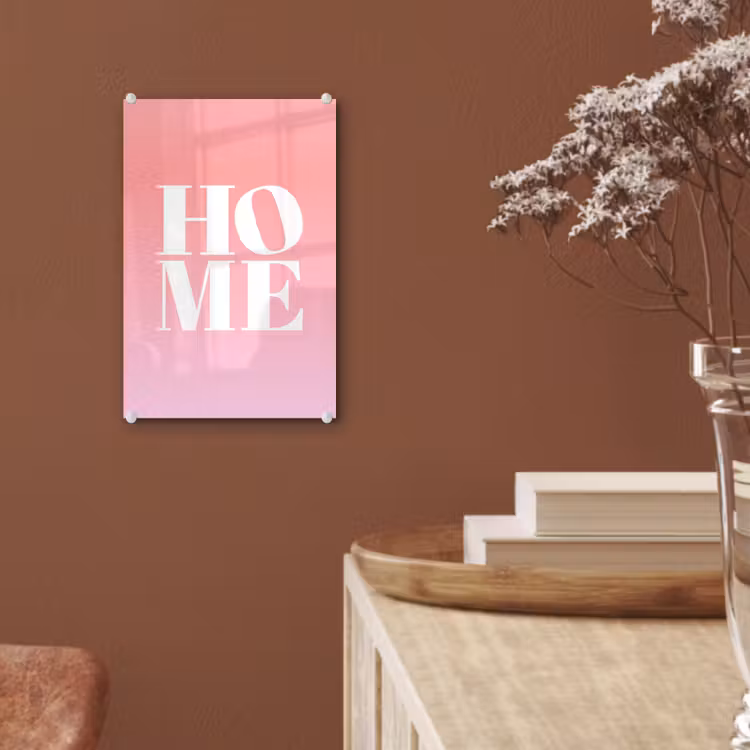 Home - Letters - Groot - Roze plexiglas 5mm klein -sfeer5