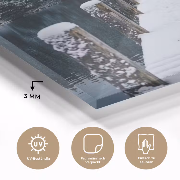 Steiger - Meer - Sneeuw - Bergen - Rustgevend plexiglas 5mm klein -wsfeer2_DE