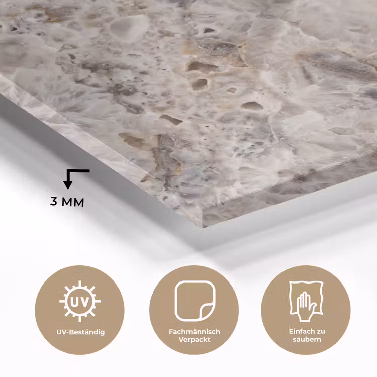 Steen - Textuur - Abstract - Beige - Wit plexiglas 5mm klein -wsfeer2_DE