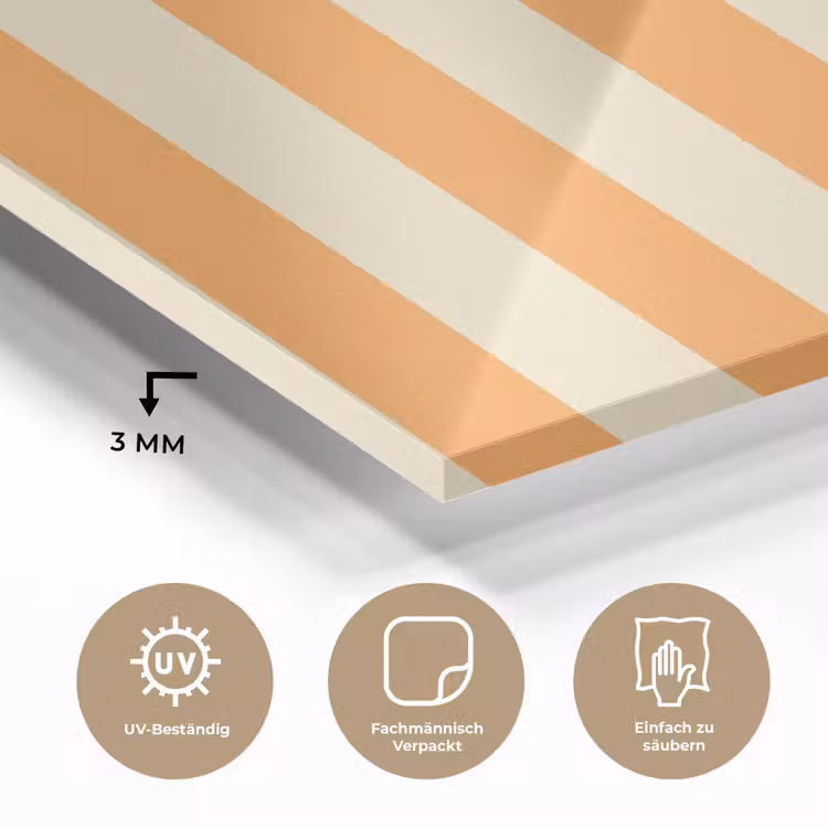 Strepen - Patroon - Oranje plexiglas 5mm klein 11 -wsfeer2_DE