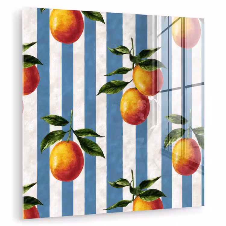 Strepen - Citroen - Blauw plexiglas 5mm klein 11 -zzzproduct_nieuw