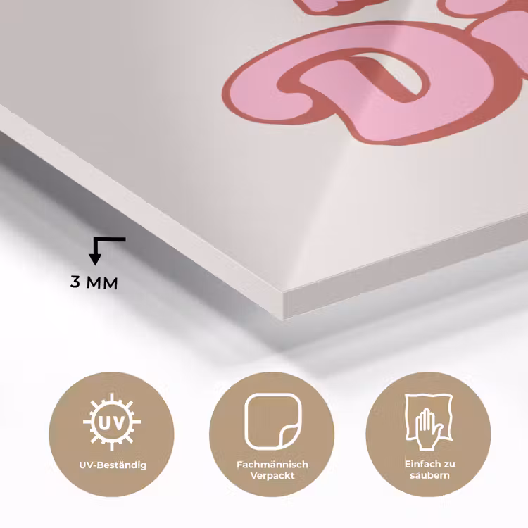 Tekst - Boodschap - Roze plexiglas 5mm klein -wsfeer2_DE