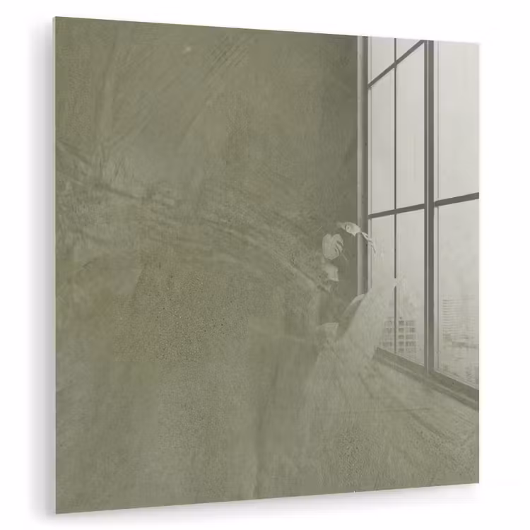 Textuur - Betonlook - Achtergrond - Modern - Groen plexiglas 5mm klein -zzzproduct_nieuw