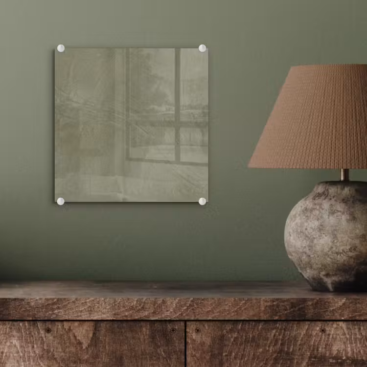 Textuur - Betonlook - Achtergrond - Modern - Groen plexiglas 5mm klein -sfeer3