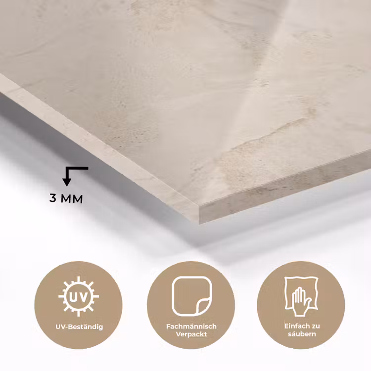 Textuur - Patroon - Abstract - Modern - Beige plexiglas 5mm klein -wsfeer2_DE
