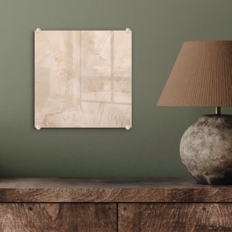 Textuur - Patroon - Abstract - Modern - Beige plexiglas 5mm klein -sfeer3