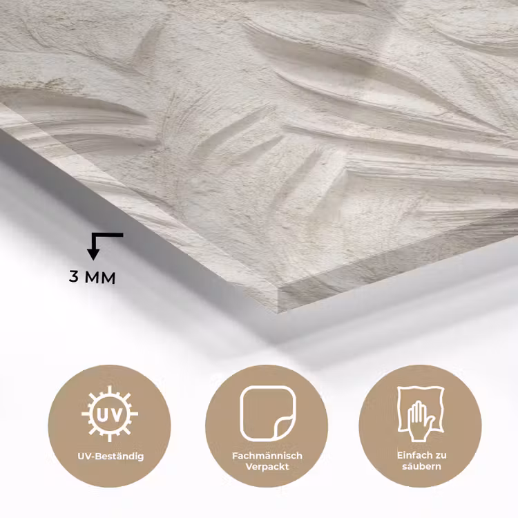 Textuur - Reliëf - Beige plexiglas 5mm klein 11 -wsfeer2_DE