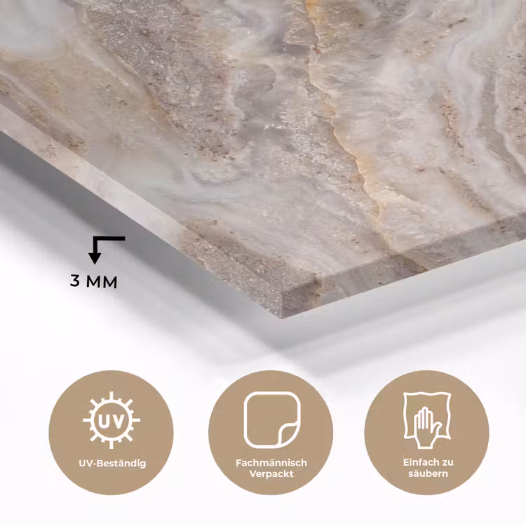 Textuur - Steen - Abstract - Beige plexiglas 5mm klein -wsfeer2_DE