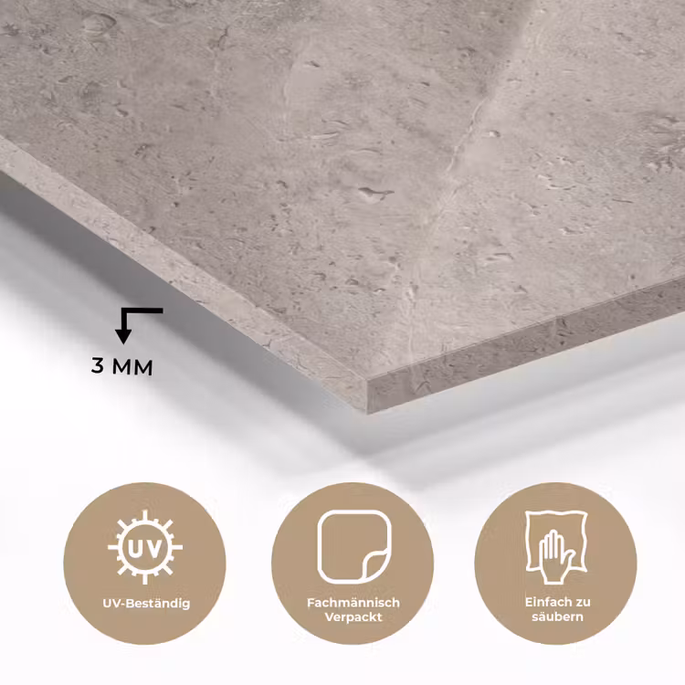 Textuur - Steen - Patroon - Rustiek - Beige plexiglas 5mm klein -wsfeer2_DE