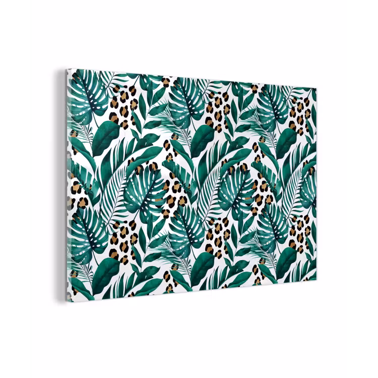 Dierenprint - Panter - Bladeren - Tropisch - Jungle plexiglas 5mm klein -z3d
