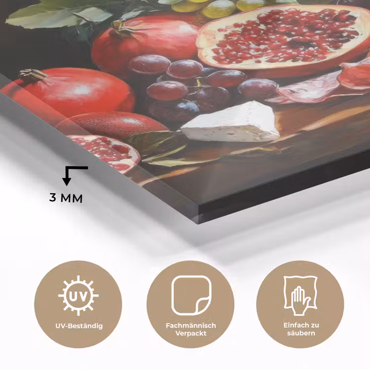 Borrelplank - Stilleven - Vintage plexiglas 5mm klein -wsfeer2_DE