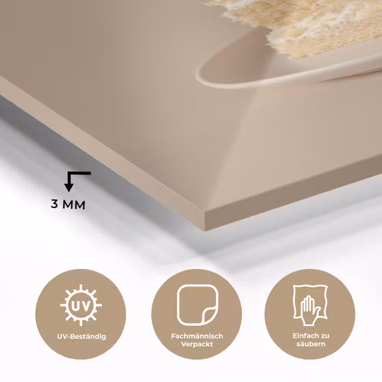 Vanilletaart - Cake - Romig plexiglas 5mm klein -wsfeer2_DE