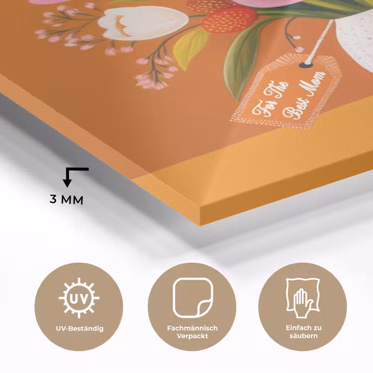 Vaas - Bloemen - Oranje plexiglas 5mm klein -wsfeer2_DE