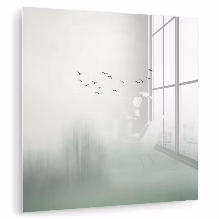 Vogel - Vlucht - Natuur - Minimalistisch plexiglas 5mm klein -zzzproduct_nieuw