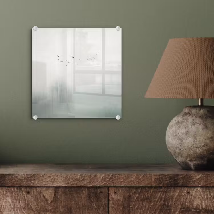 Vogel - Vlucht - Natuur - Minimalistisch plexiglas 5mm klein -sfeer3