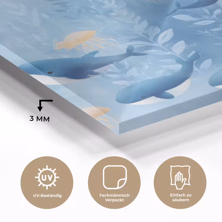 Walvissen - Oceaan - Blauw plexiglas 5mm klein 11 -wsfeer2_DE