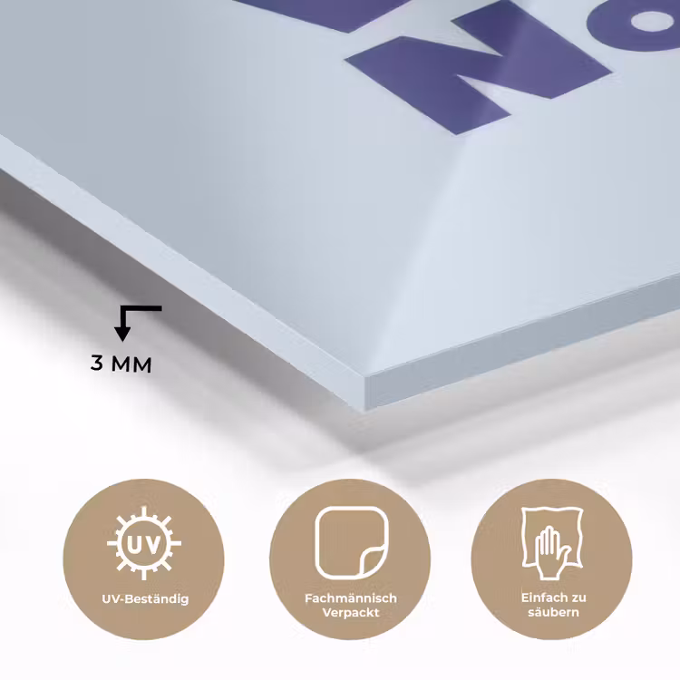 Why not - Blauw - Licht blauw - Quote plexiglas 5mm klein -wsfeer2_DE