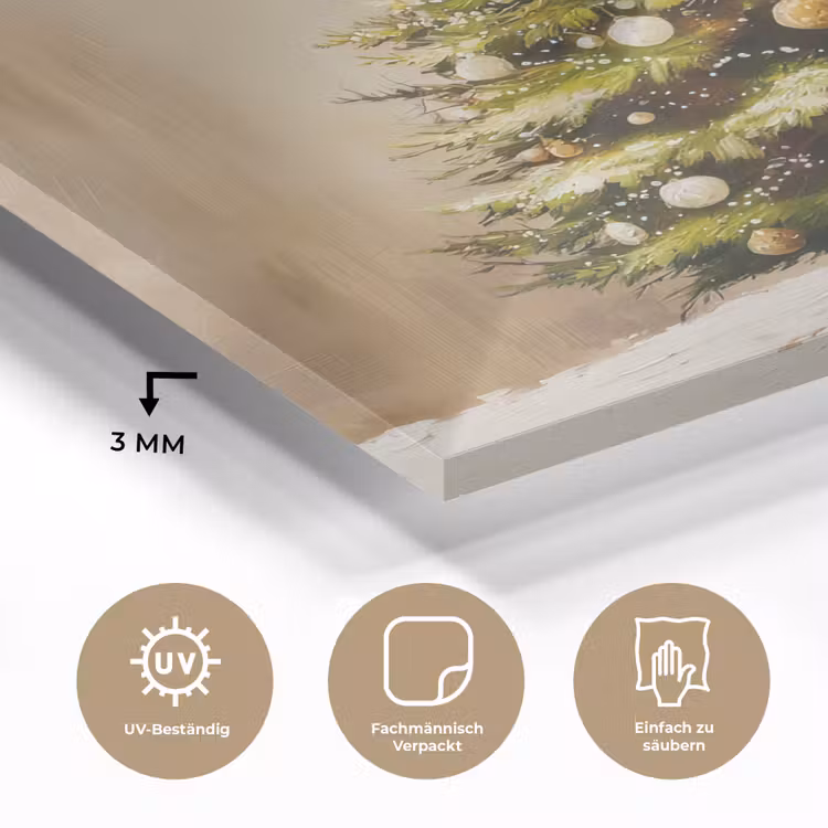 Kerst - Sfeer - Groen plexiglas 5mm klein -wsfeer2_DE