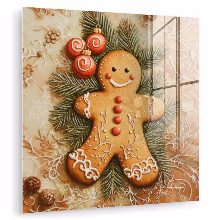 Kerstmis - Koekje - Poppetje - Speculaas plexiglas 5mm klein -zzzproduct_nieuw