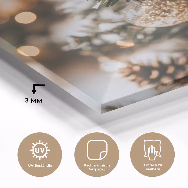 Kerst - Kerstboom - Winter - Binnen - Sneeuw plexiglas 5mm klein -wsfeer2_DE