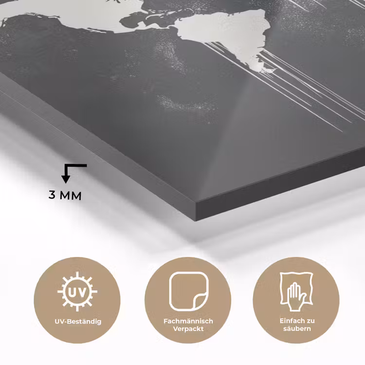 Wereldkaart - Verf - Wit plexiglas 5mm klein -wsfeer2_DE