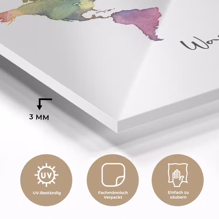 Wereldkaart - Wanderlust - Paars plexiglas 5mm klein -wsfeer2_DE