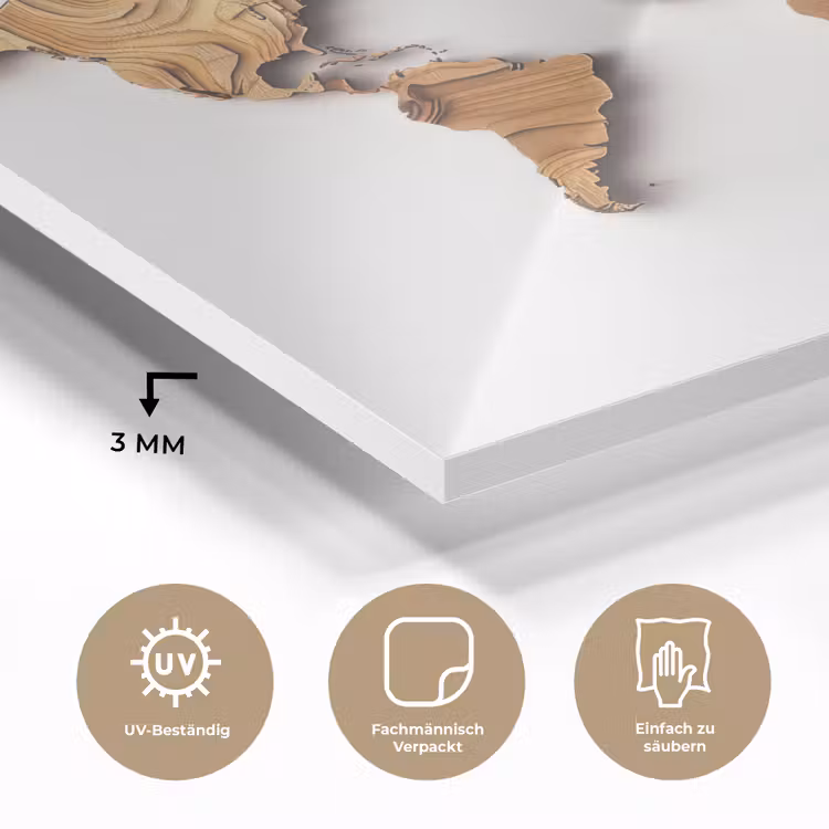 Wereldkaart - Houtstructuur - Artistiek plexiglas 5mm klein -wsfeer2_DE